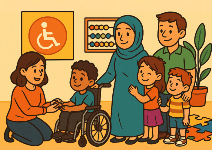 بيئة شاملة ومستدامة لأطفالنا من ذوي الهمم