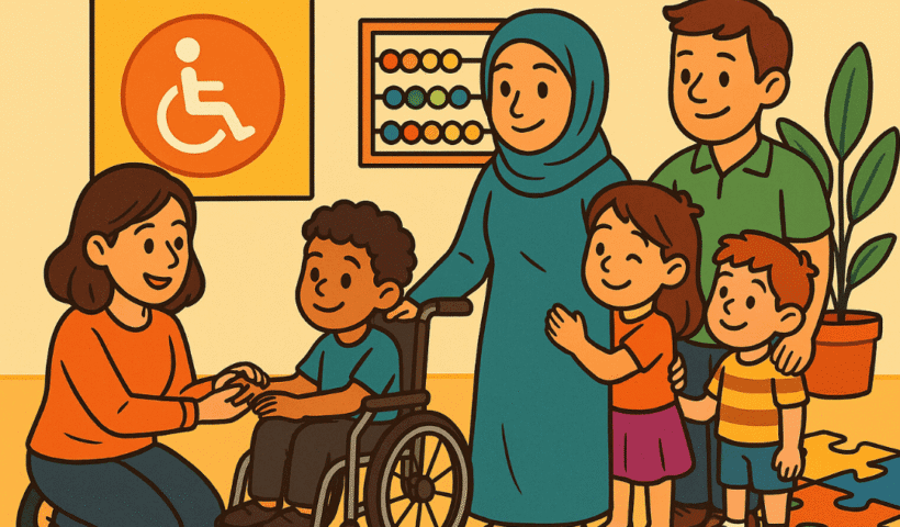 بيئة شاملة ومستدامة لأطفالنا من ذوي الهمم