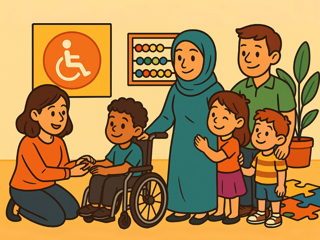 بيئة شاملة ومستدامة لأطفالنا من ذوي الهمم