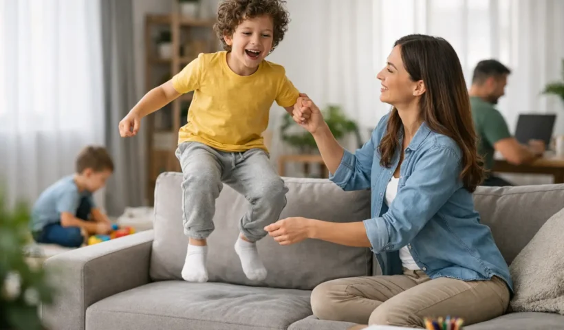 التعامل مع فرط الحركة بالمنزل بخطوات داعمة