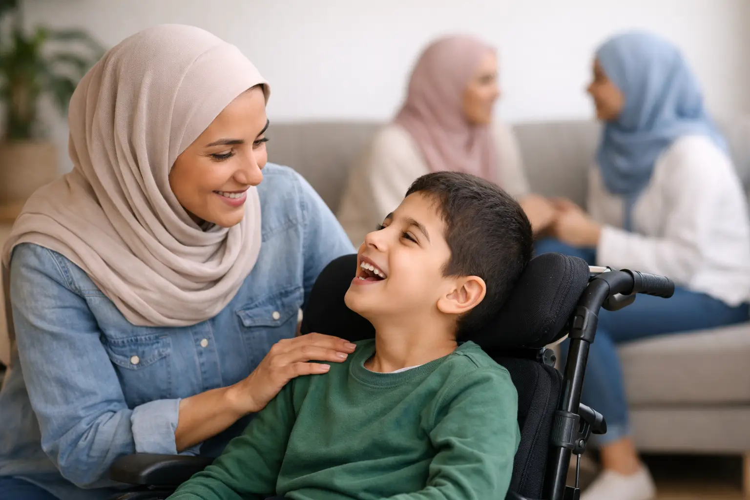 دعم نفسي لأمهات الأطفال ذوي الإعاقة بلا عزلة